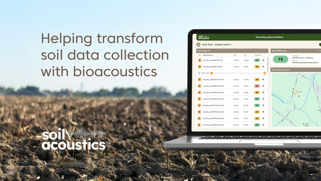 Soil Acoustics Launches AI-Powered Data Portal in Partnership with Natural Apptitude