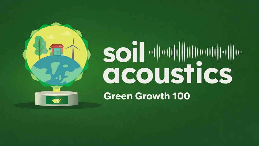 Soil Acoustics Named in Small Business Britain’s Green Growth 100 for Sustainability-Led Innovation